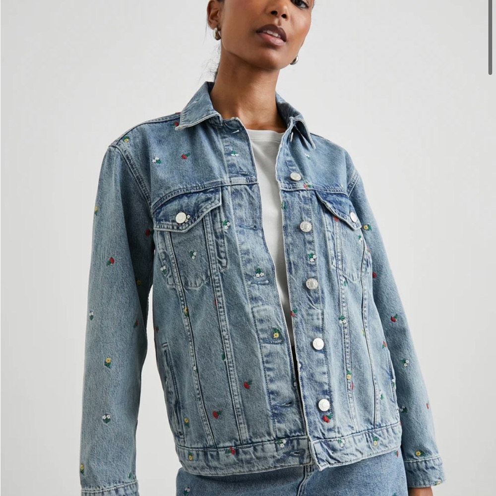 Rails Grove Boyfriend Trucker Jacket (NWOT)